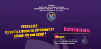 IPJ Gorj, semnal de alarmă cu privire la folosirea articolelor pirotehnice