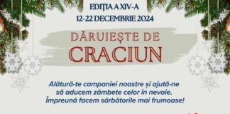 Start la o nouă ediţie a campaniei „Dăruieşte de Crăciun”