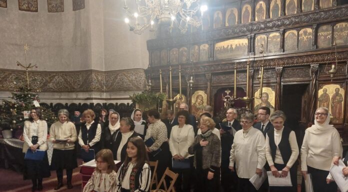 Concert de colinde, la o biserică din Târgu Jiu
