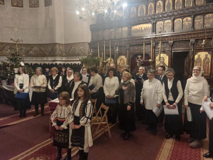 Concert de colinde, la o biserică din Târgu Jiu