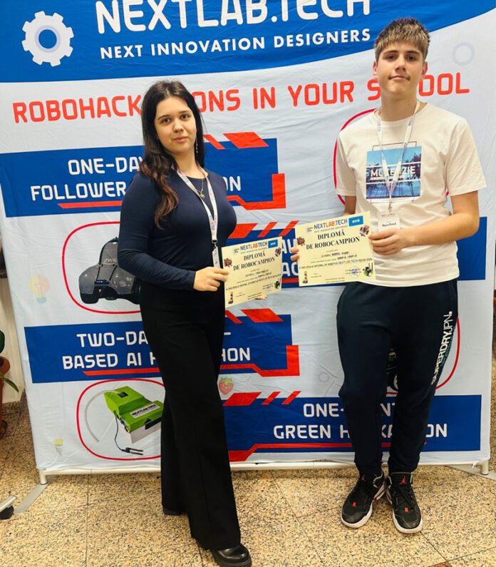 Succes al elevilor din Gorj la Concursul Național de Robotică NEXTLAB.TECH