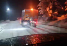 FOTO/VIDEO: Iarnă veritabilă la Rânca