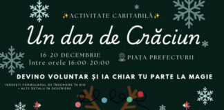 Un dar de Crăciun. Târg caritabil la CNET