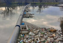 Tone de gunoaie strânse de pe râuri!