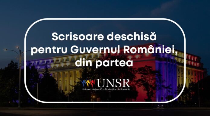 UNSR: Guvernul își bate joc de studenți
