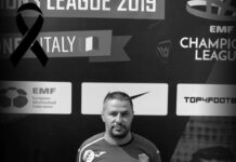 Doliu în minifotbal