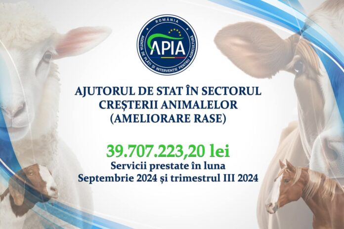 APIA: Bani pentru crescătorii de animale