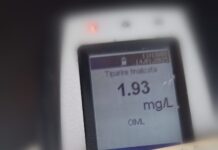 Cetățean sârb, depistat beat la volanul unui Porsche