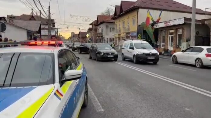 VIDEO: Accident la Târgu Jiu