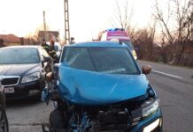 Târgu Jiu: Tamponare pe strada Barajelor