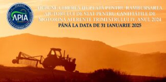 APIA primește cereri de plată pentru rambursarea ajutorului la motorină