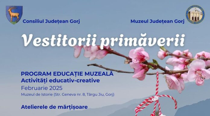 Noi ateliere pentru copii, la Muzeul Județean Gorj