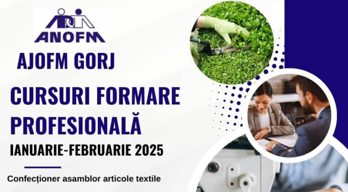 AJOFM demarează noi cursuri pentru șomeri