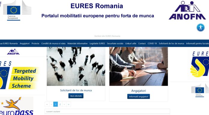 169 de locuri de muncă în țările europene, prin EURES România