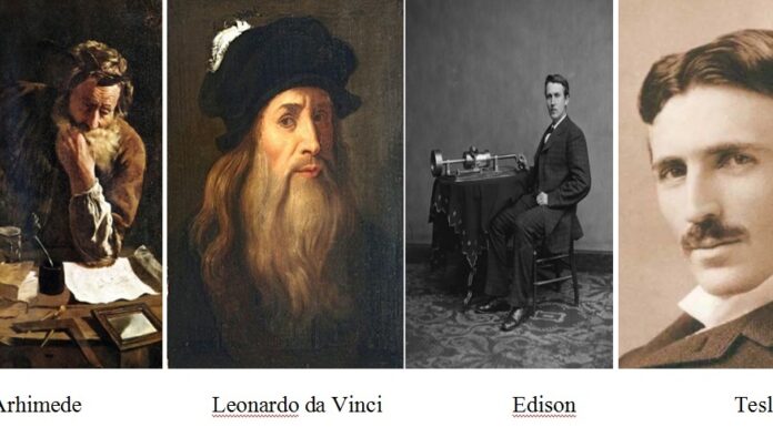 Marii inventatori din istoria omenirii: de la Arhimede și Leonardo da Vinci la Edison și Tesla, spre Henri Coandă