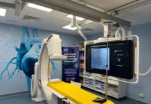 Afecțiunile inimii, tratate cu tehnologie de ultimă oră la Spitalul Județean. Implant de stenturi și coronarografii