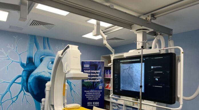 Afecțiunile inimii, tratate cu tehnologie de ultimă oră la Spitalul Județean. Implant de stenturi și coronarografii