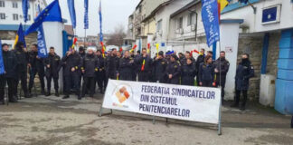 Agenții Penitenciarului Târgu Jiu vor ieși mâine, din nou, în stradă