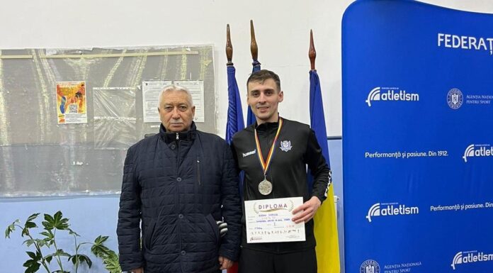 Adrian Garcea, argint la 1500 de metri