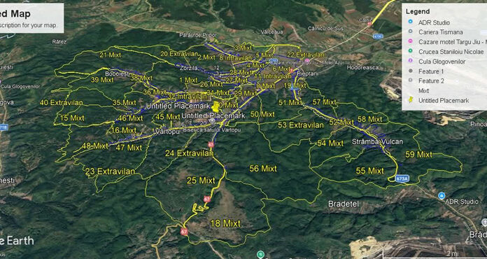Cadastru gratuit într-o comună din Gorj