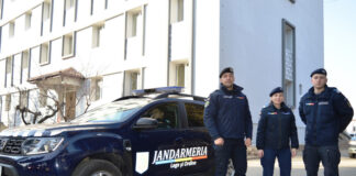 Trei studenți ai Academiei de Poliție din București, stagiu de practică la Jandarmeria Gorj