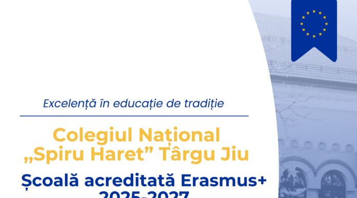 Acreditare Erasmus+ pentru un colegiu din Târgu Jiu