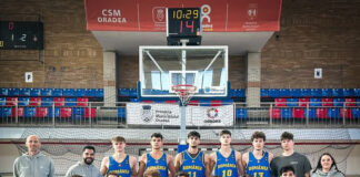 Trei baschetbaliști gorjeni au evoluat pentru România U20