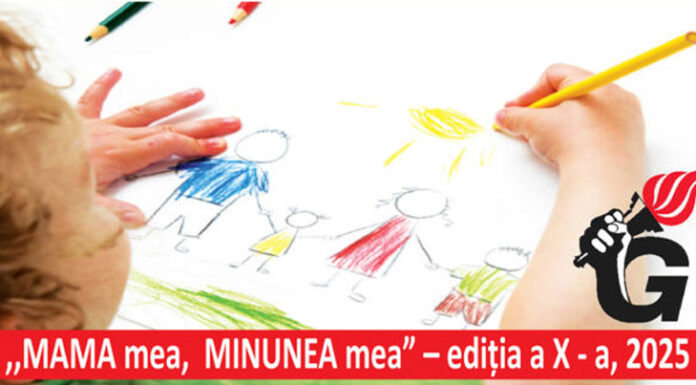 Start înscrieri la concursul de desen ,,MAMA mea, MINUNEA mea”, organizat de ,,Gorjeanul”