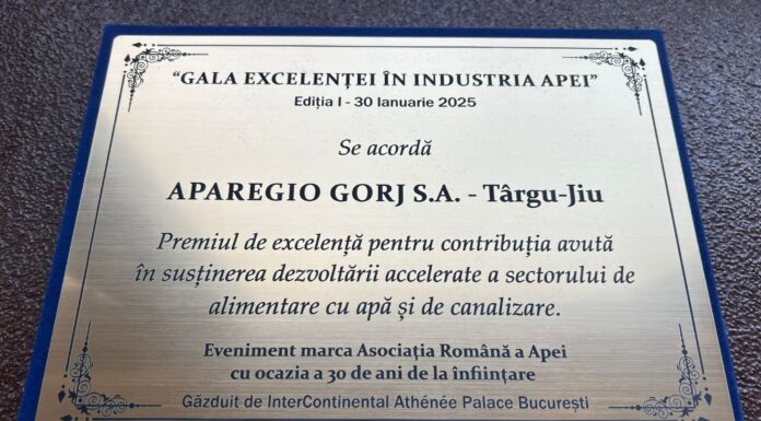 Distincție pentru Aparegio