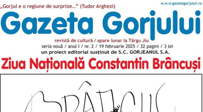 Semnal: Noul număr al revistei de cultură ,,Gazeta Gorjului”
