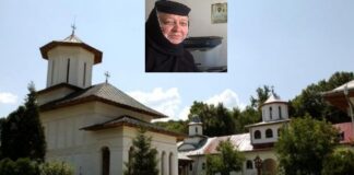 Înmormântarea Maicii Stareţe Marina Gligor Stavrofora, de la Mănăstirea «Sfânta Treime» Strâmba-Jiu