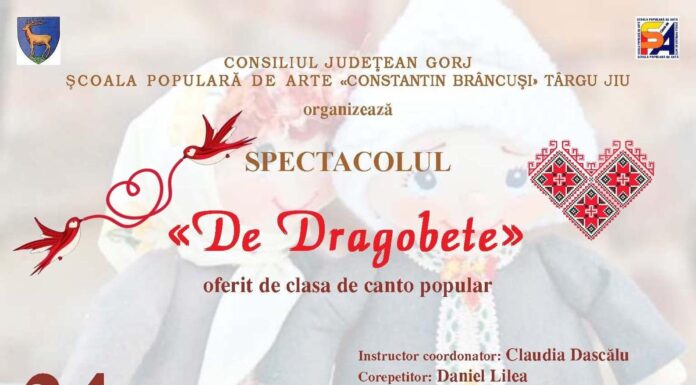 Spectacol de Dragobete, oferit de cursanții ȘPA Târgu Jiu