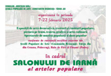 Debutează ,,Salonul de iarnă al artelor populare”