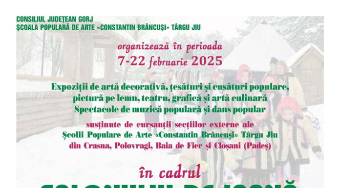 Debutează ,,Salonul de iarnă al artelor populare”