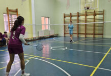 Elevi calificați la Olimpiada Națională a Sportului Școlar, la badminton