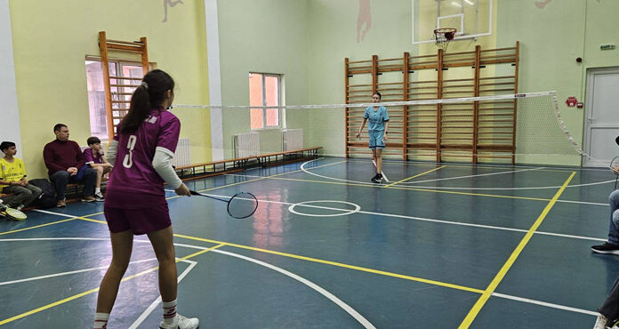 Elevi calificați la Olimpiada Națională a Sportului Școlar, la badminton