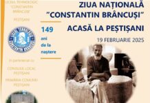 Regal al operei și vieții lui Brâncuși, la Peștișani