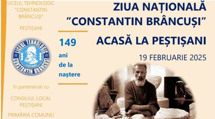 Regal al operei și vieții lui Brâncuși, la Peștișani