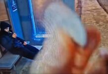 Tânăr căutat de poliție pentru guma lipită pe camera de supraveghere