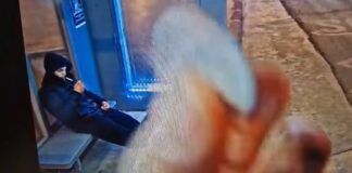 Tânăr căutat de poliție pentru guma lipită pe camera de supraveghere