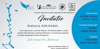 ”Sub semnul lui Brâncuși”, la Muzeul de Artă Târgu Jiu