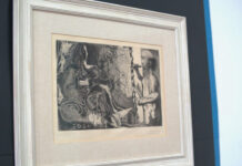 O expoziție de artă grafică europeană, vernisată la Muzeul Național ,,Constantin Brâncuși” din municipiul Târgu Jiu