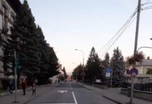 Circulație oprită, miercuri, pe strada Geneva