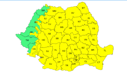 Vreme geroasă noaptea și dimineața