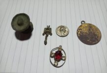 Piese arheologice din epocile Romană și Medievală, descoperite de un miner