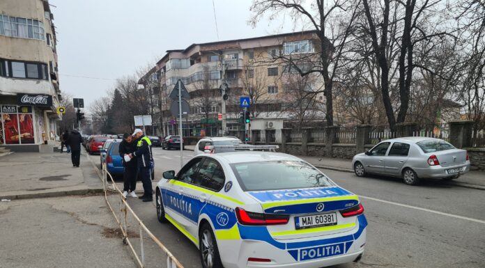 Manevre ilegale făcute de un șofer pe străzile din Târgu Jiu