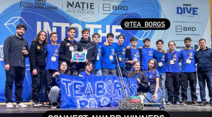 Un nou premiu pentru echipa de robotică a CNTV