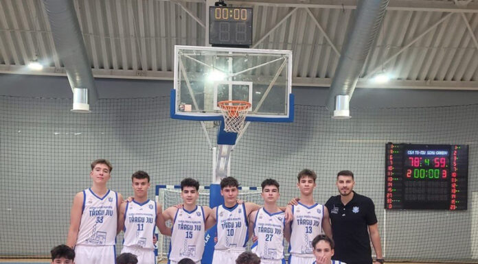 Trei succese consecutive pentru baschetbaliștii U16