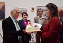 Omul de cultură gorjean, Grigore Haidău, a fost aniversat la frumoasa vârstă de 80 de ani