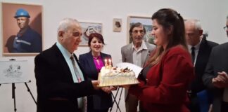 Omul de cultură gorjean, Grigore Haidău, a fost aniversat la frumoasa vârstă de 80 de ani